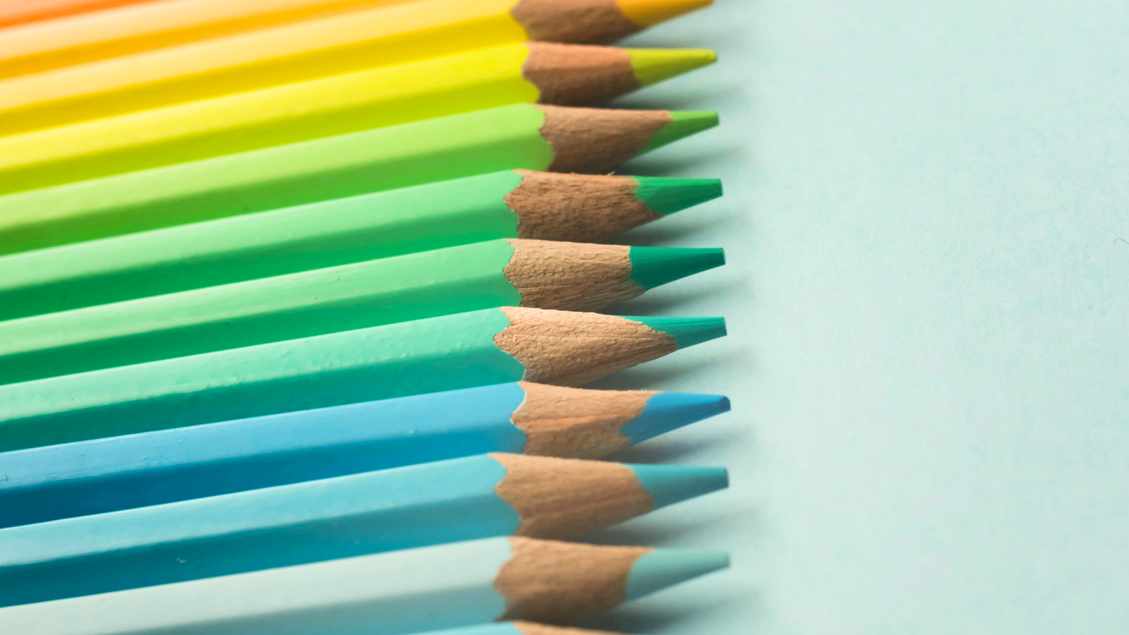 colored pencils neatly organized representing smart organization for parents
